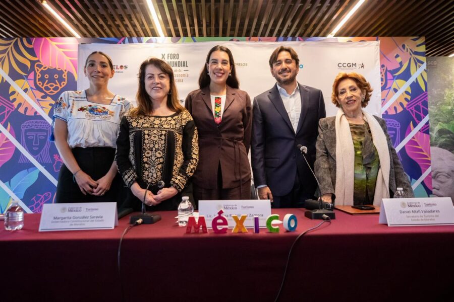 Morelos será sede del X Foro Mundial de la Gastronomía Mexicana en el 15° aniversario del reconocimiento de la cocina tradicional por UNESCO