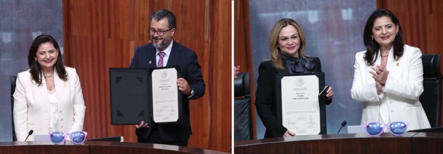 Con la integración de dos nuevas magistraturas, queda instalado el pleno de la Sala Superior del Tribunal Electoral del Poder Judicial de la Federación