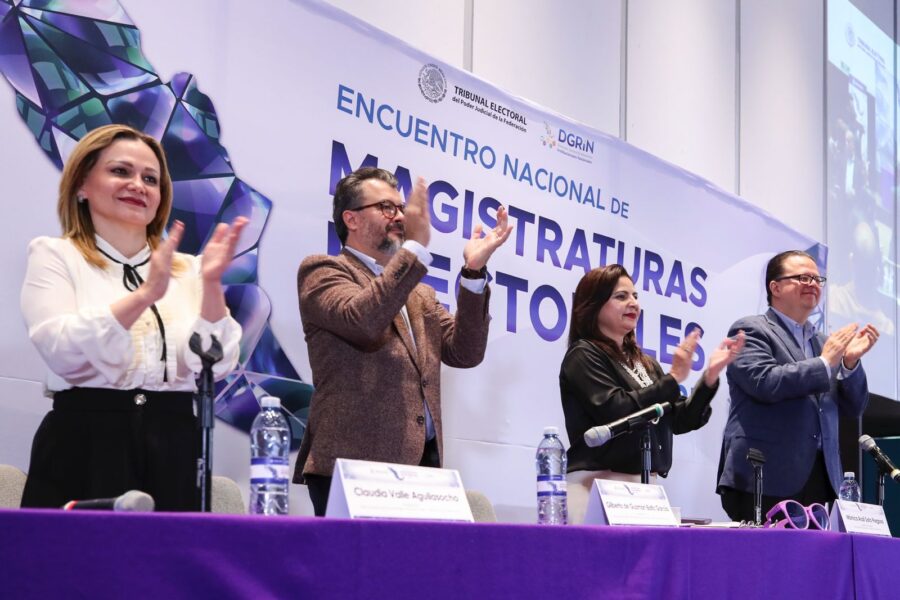 Al hacer un corte de caja, los tribunales electorales han entregado buenas cuentas a la sociedad: magistrada presidenta Mónica Soto