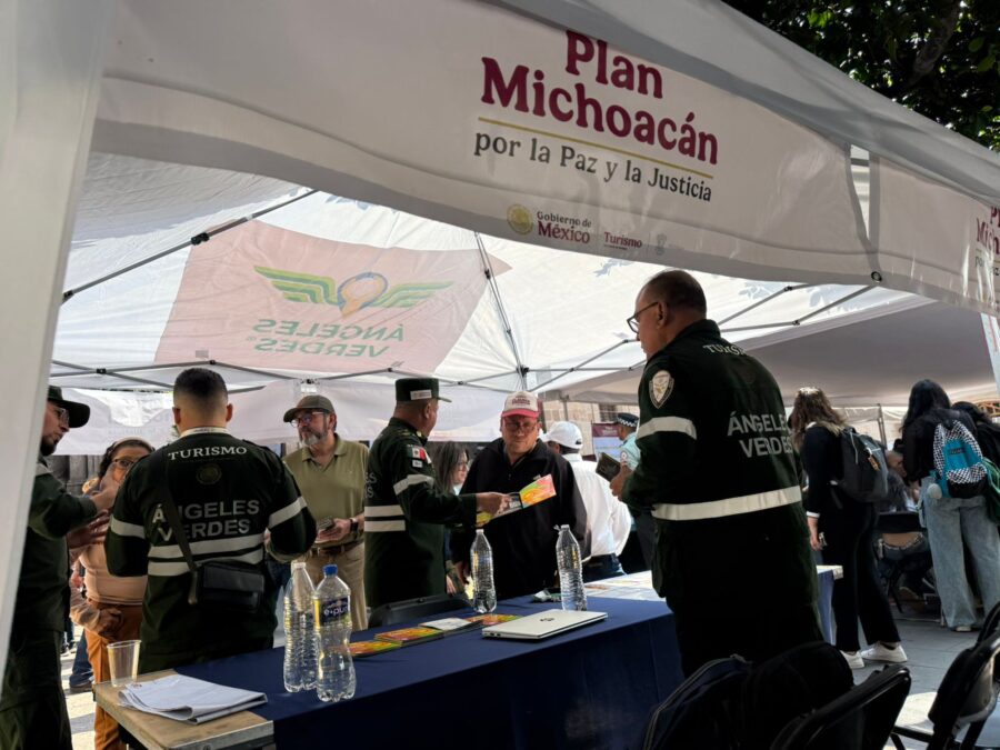 Ángeles Verdes se suma a las acciones de atención y bienestar social del Plan Michoacán por la Paz y la Justicia