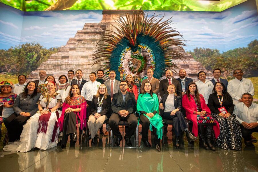 México asume la Presidencia Pro Tempore de la Organización Mundo Maya en Fitur 2026