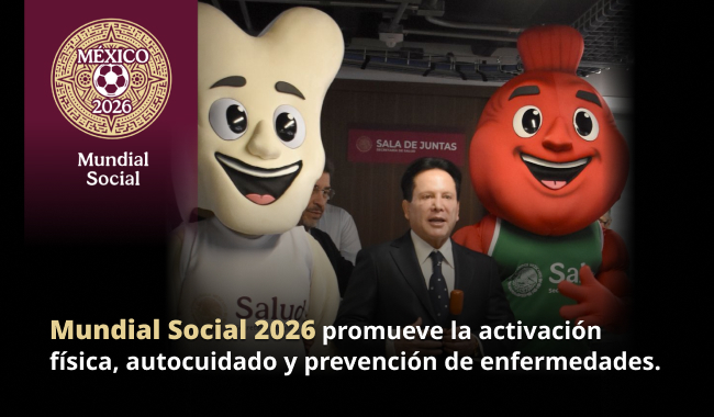 019. Mundial Social 2026 promueve la activación física, autocuidado y prevención de enfermedades