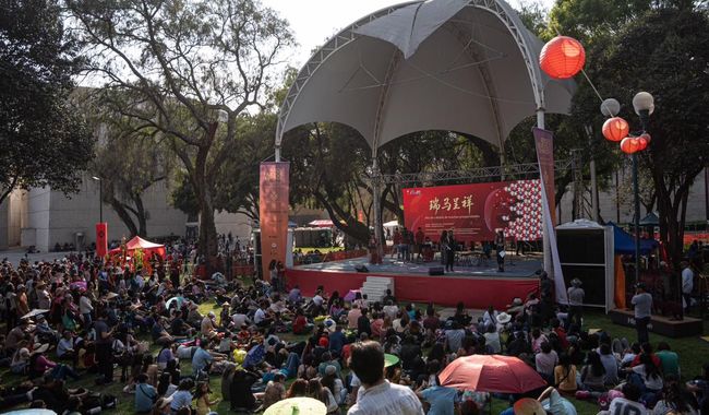 CON LA PARTICIPACIÓN DE MÁS DE 30 MIL PERSONAS, EL CENART CELEBRÓ EL FESTIVAL CULTURAL DE AÑO NUEVO CHINO