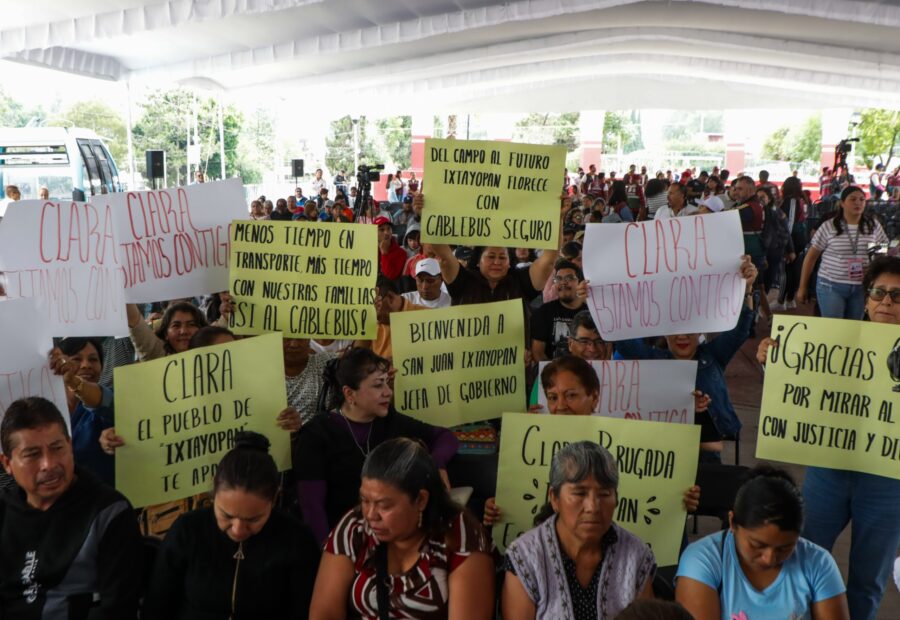 Presenta jefa de Gobierno Clara Brugada la Línea 6 del Cablebús, el proyecto de movilidad más importante del sur-oriente de la ciudad
