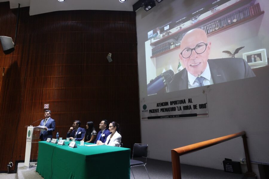 Éctor Jaime Ramírez realiza foro para impulsar políticas públicas que aseguren acceso oportuno a nutrición parenteral en recién nacidos prematuros