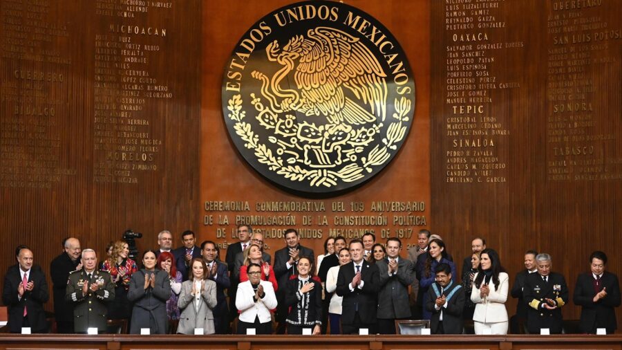 109 Aniversario de la Constitución de 1917. Querétaro, Querétaro