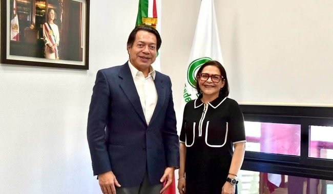 Comunicado conjunto 2. Mario Delgado y Emilia Esther Calleja acuerdan ruta de trabajo para fortalecer servicios e infraestructura escolar