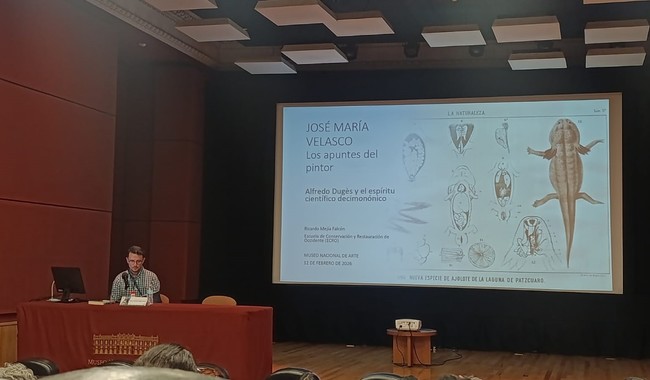 ABORDAN EN CONFERENCIA LA PRODUCCIÓN CIENTÍFICA DE ALFRED DUGÈS Y SU VÍNCULO CON JOSÉ MARÍA VELASCO