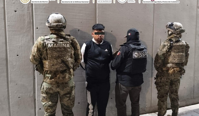 EN TLAXCALA, AUTORIDADES FEDERALES DETIENEN AL LÍDER DE UNA CÉLULA DELICTIVA.