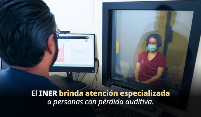 034. INER fortalece la atención especializada para el diagnóstico y tratamiento de la pérdida auditiva